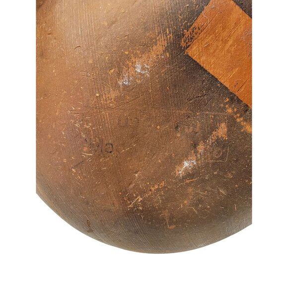 Hand-Painted Mexican Folk Art Vase – Boho Southwestern Home Decor - Picture 9 of 9